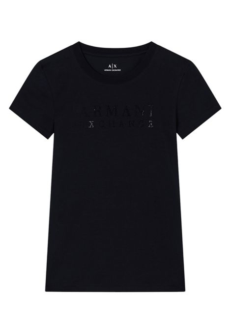 T-shirt slim fit conlogo strass ARMANI EXCHANGE | T-shirt | XW001349 AF17173UC001